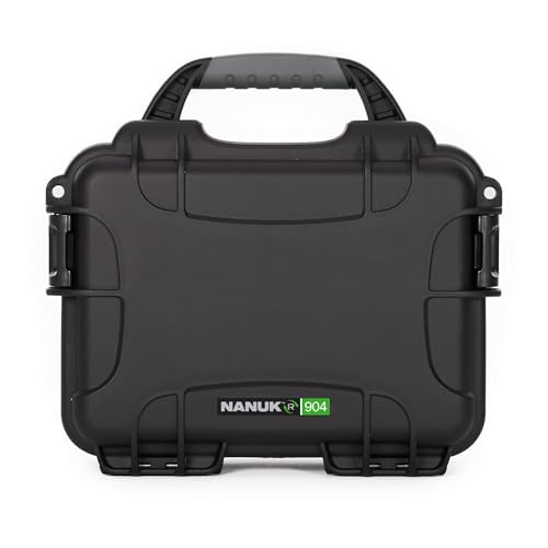 Maleta rígida impermeable Nanuk R 904 ecológica negra