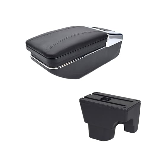 アームレストクッション センターコンソール ABS アームレスト 収納ボックス カースタイリングアクセサリー 内装パーツ Geely MK King Dong 対応(Style 6)