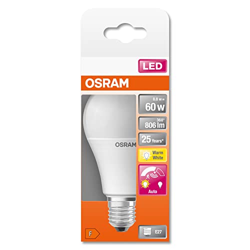 Osram 809277 LED Star+ Cl a Msfr 60 Non-Dim E27, 9...
