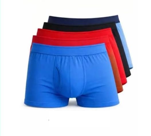 Alan Your own Choices Premium Mens Boxer Shorts Soft Stretchable Breathable Fabric, Comfortable Innerwear, Pack of (in, Numeric, 90, 5) Blue-picture-18
