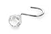 BINO 'Monarch' Chrome Shower Curtain Hooks