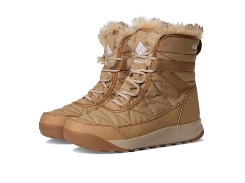 Botte de Neige Columbia Minx Shorty IV pour Femme en Sahara Sea Salt 40 EU Large