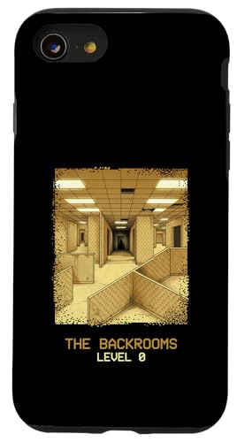 The Backroom Level 0 Liminal Space Horror �X�}�z�P�[�X iPhone SE (2020) / 7 / 8 �p