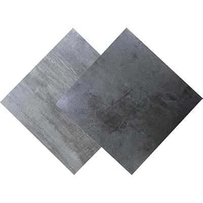 SURNUO 6 x6 inch 1.5mm Thick Peel and Stick Vinyl Floor Tile Sample for 2 Colors