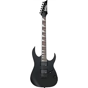 Ibanez GRG121DX-BKF GIO RG Series Electric Guitar – Black Flat