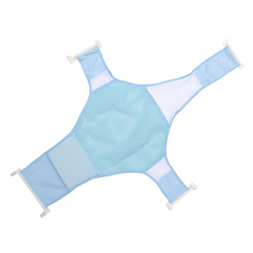 HONMEET ベビーシャワーネット 調節可能 バスサポート 新生児用 十字型メッシュ セーフティサポート お風呂快適設計 ベビー入浴補助用品 防