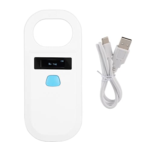 Lecteur scanner de puce pour animaux universel rechargeable portable avec écran et stockage