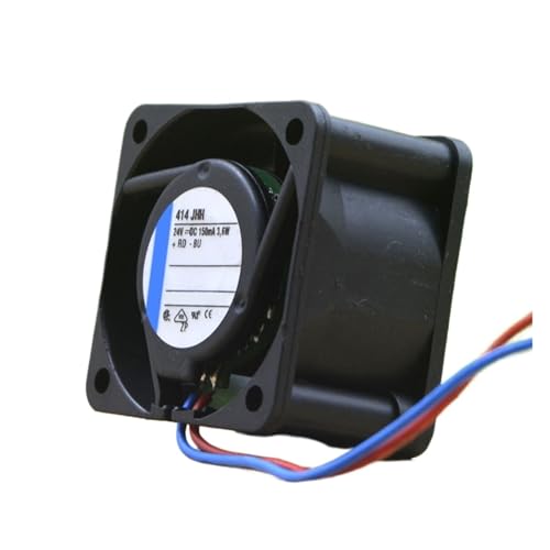 Ventilador DC 24V 414JHH de 40mm para placas electrónicas de 2 cables 4