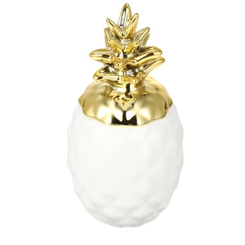 Contenedor para joyas de piña para decorar el escritorio de oficina y organizar mesas de noche 2