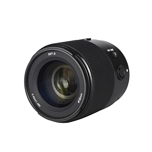 Image of Yongnuo YN50MM F1.8S Lens for Sony E Mount, F1.8 Large Aperture Auto Focus, 50mm Full Frame Standard Prime Lens