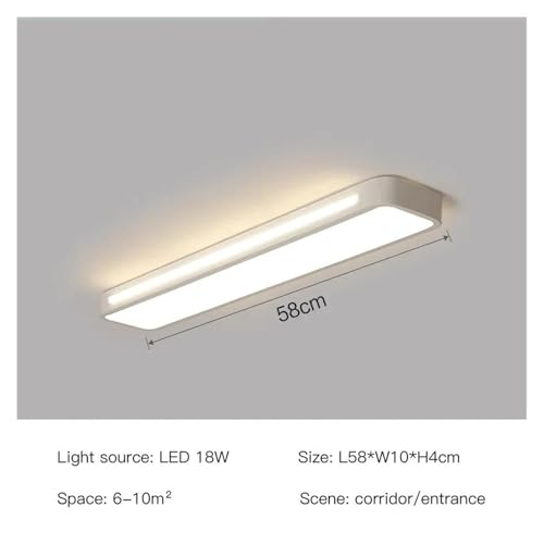 Plafonnier moderne à LED blanc pour l'éclairage de votre chambre - 2