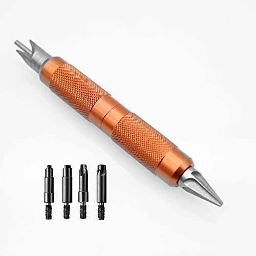 Case Prep Multitool - Primer Pocket Cleaners Reamers for Removing Crimps - Case Chamfer Deburring Hand Tools for Reloading -1 Pack