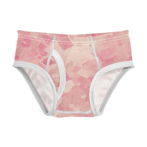 KLL Pink Glitter Texture Toddler Boy Comfort Underwear Cute Undies