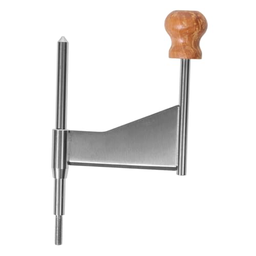 STOBAZA Stainless Steel Cheese Flaker Manual Handheld Cheese Grater Rotary Blade for Easy