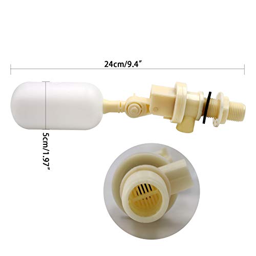 Automatic Dog Water Bowl, 304 Stainless Steel Livestock Waterer with 2 PCS Float Valve for Horse Cattle Goat Sheep Dog, Farm Grade Sheep Water Trough Bowl - Image 4