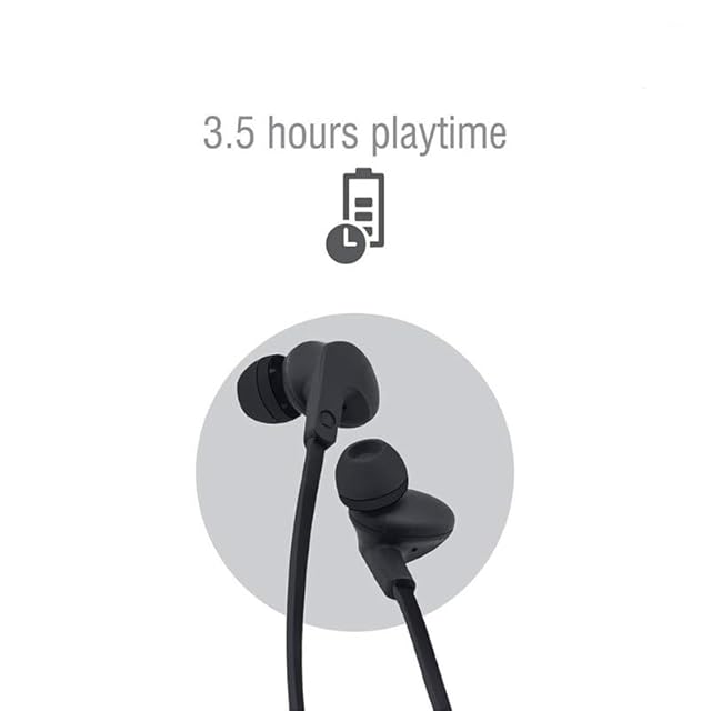 Bluetooth Earphones for Sony Xperia 10 Plus / Xperia10 Plus Earphones Original Like Wireless Bluetooth Neckband in-Ear Headphones Headset with Mic, Deep Bass, Sports Earbuds (15 Hours, SNDT,1) view 2
