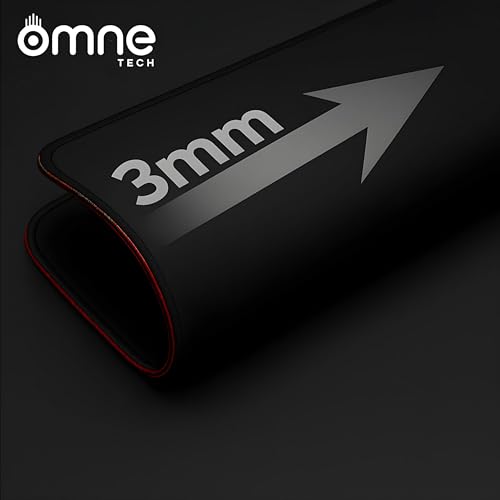 Image of Mousepad for Desk | Smooth Waterproof Surface, Anti-Slip Rubber Base, Durable & Comfortable Mouse Pad for Office, Laptop & Computer - Leaf Patten