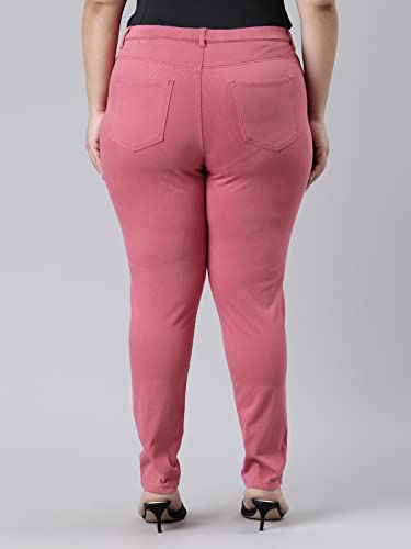 Image of GO COLORS Women Mid Rise Premium Straight Jeans
