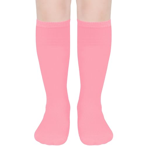 UTTPLL Toddler Cotton Baseball Knee High Tube Socks Baby Girls Boys Sports Soccer Socks Kid School Uniform Stockings