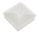 NY CAKE 9-Piece Plain Square Nylon Cutter Set