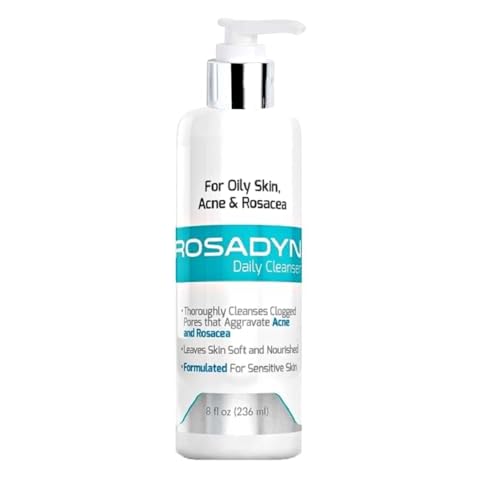 Rosadyn+ Gel Cleanser for Sensitive Skin, Acne, Rosacea and Breakouts |Formulated with Organic Honey Cover