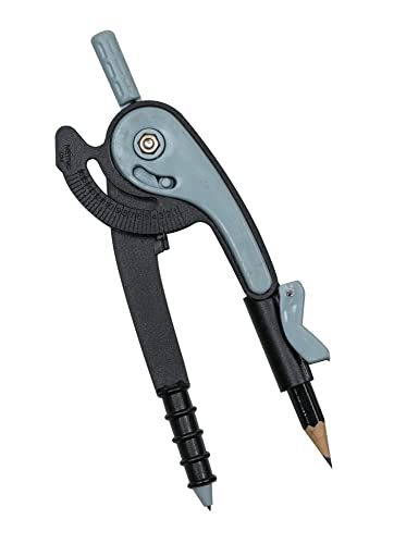 Raymond Geddes Math Compass for Geometry with #2 Pencil (24 Pack)