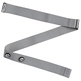 Jecdfs Correa de repuesto para ANT+ y Bluetooth Polar H7 Compatible con Coospo, Wahoo Tamaño universal M-XL, para caminar correr Ejercicios Cardiovasculares (Gris)
