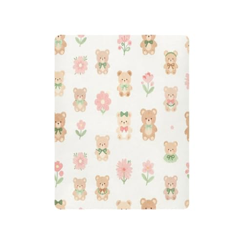 Drap-housse berceau standard microfibre 71x132 cm portable - 3