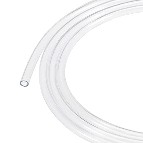 MECCANIXITY - MECCANIXITY PVC Clear Hose Vinyl Tubing 3/16" ID 1/4" OD 6.6ft Flexible Lightweight for Water Tube,Air Hose,Oil Line