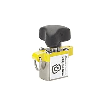 Magswitch Keychain Magnet, Yellow