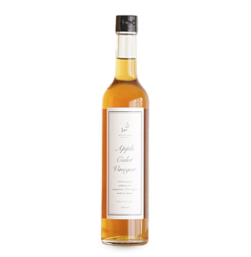 【メリリマ】純りんご酢 無添加 500ml(1本) | リンゴ果汁100% ダイエット 純りんご酢 | 可愛い 飾れる調味料 インスタグラマーに人気 おしゃれ