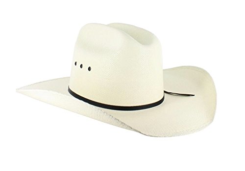 Resistol Denison Unisex Cowboy Straw Hat (7)