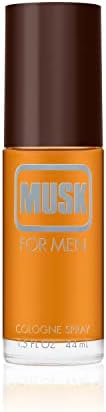 Wild Musk Eau de Cologne Spray, Vegan Formula, Perfume, Warm Spicy Scent, 1.5oz