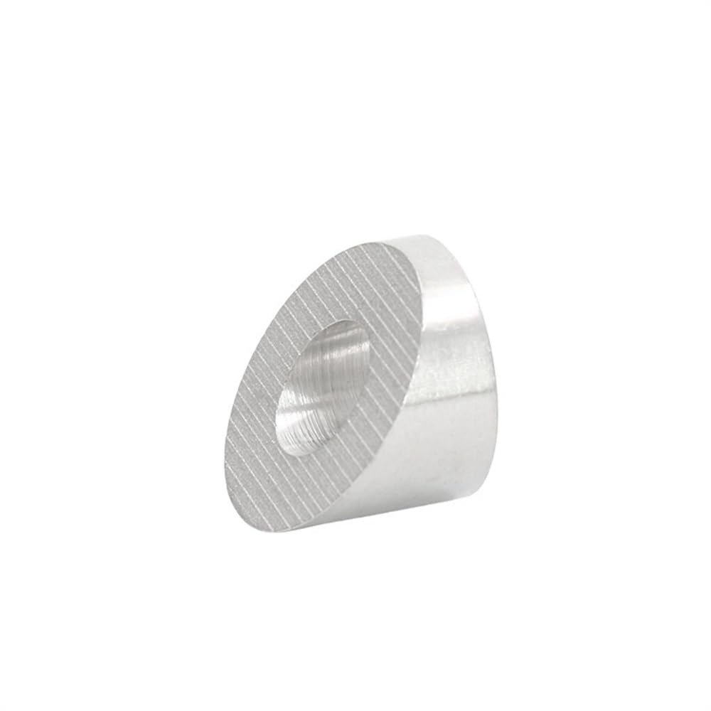 Morsetti per Fune 10/30/50/100 Pezzi ringhiera Cavo Ponte rondella angolata smussata da 30 Gradi 3/8 Fori Hardware Marino in Acciaio Inossidabile 316(30pcs)