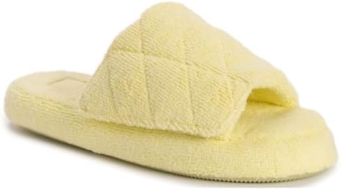 MUK LUKS womens Women's Oriole Slipper, Yellow, Large US | Image 3