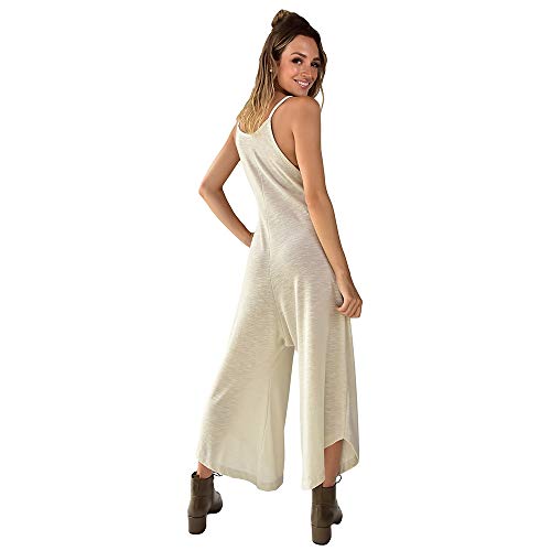 Macacão Pantacourt Brohood Flow Crepe Rajada Off White GG