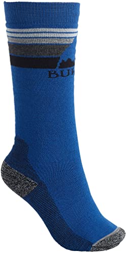 Burton Kids Emblem Midweight Sock, Classic Blue, Small