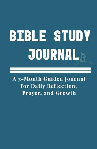 Christian Bible Study Journal: A Creative 3-Month Guide for Daily Reflection, Prayer, Gratitude and Spiritual Growth.: Prayer Notebook | HardCover | Coloured Pages. image 2