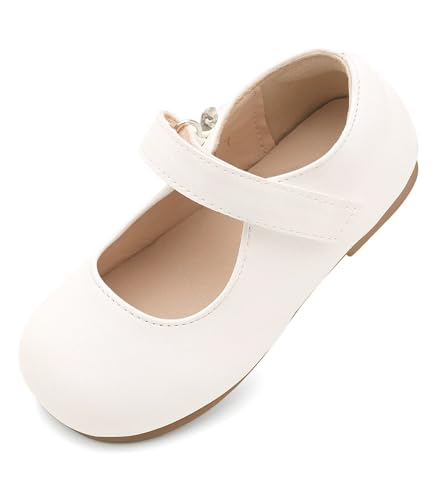 Toddler Flower Girl Dress Shoes Mary Janes Flat