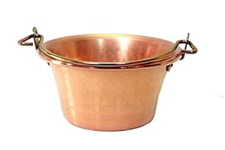 Paiolo in Rame per Polenta Manico ad Arco Diametro 26cm