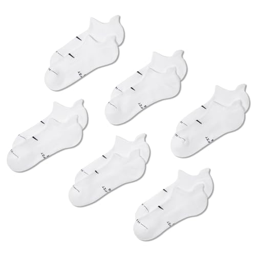 Nike Everyday Plus No Show (6 Pairs) Multi-Color Medium