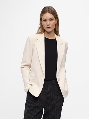 Blazer Object Objlisa Sandshell veste fluide taille 44 sans compromis