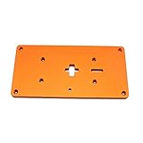 fabriquer table banc de scie Douille à trou central pratique utilisée pour aligner le routeur afin qu'il soit centré dans le trou du bit