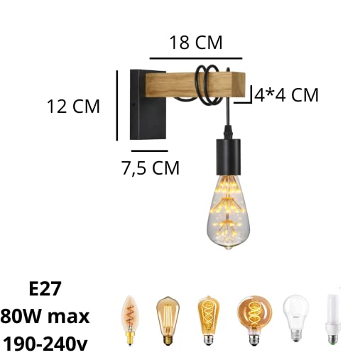 Preciousse Applique Industriali per Interni Design...