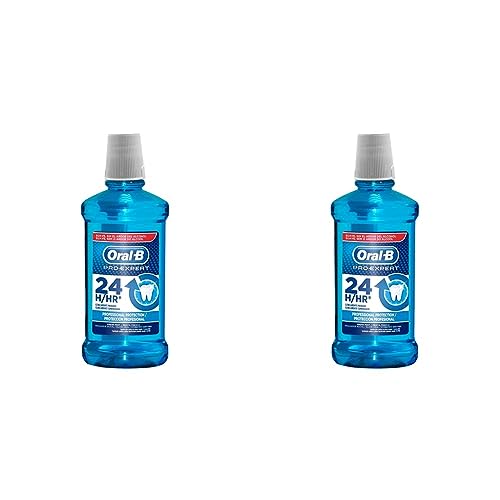 ORAL B Colutorio Pro-Expert, liquido, menta, Multiprotección 500ml (Paquete de 2)