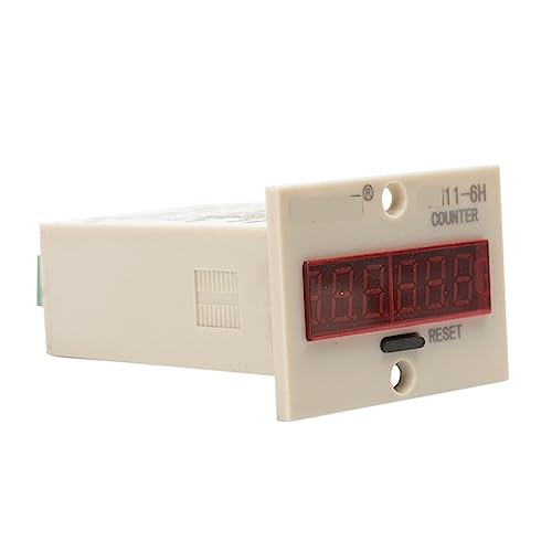 Contador acumulativo electromagnético digital 11-6H para control de impulsos eléctricos