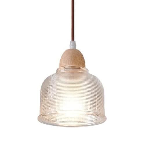 Lámpara colgante de cristal nórdica para mesita de noche y dormitorio