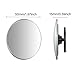 Zittop 2PCS Round Blind Spot Mirrors with Strong Adhesive - 360° Wide Angle View, Universal Fit for Car, Truck, SUV - Easy Install, Shatterproof, Lightweight Design