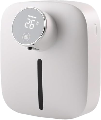 Numzoアルコールディスペンサー自動壁掛け式超微細噴霧自動ディスペンサーアルコール自動噴霧器消毒液ディスペンサー4段階噴霧量バッテリー式シンプルデザイン (77*140*160mm,ホワイト)