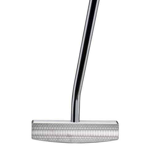 Bell III SS-365 CNC Milled Side-Saddle Half-Mallet Golf Putter + Winn Two-Piece Grip (Right, 47)